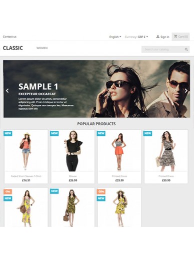 PrestaShop eCommerce platform V1.7